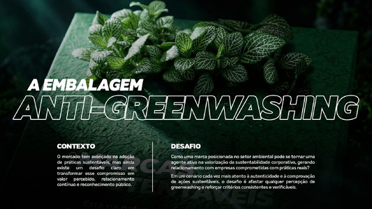 A Embalagem Antigreenwashing