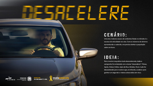 Desacelere. Seu bem maior é a vida.